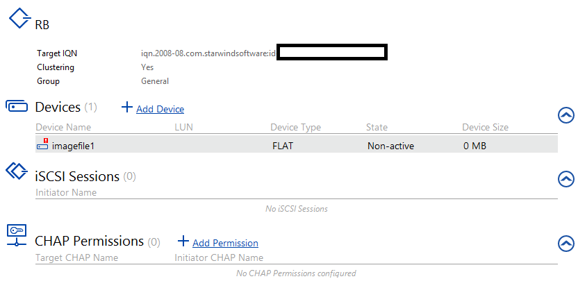 Starwind Management Console