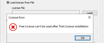 Cant use Licence