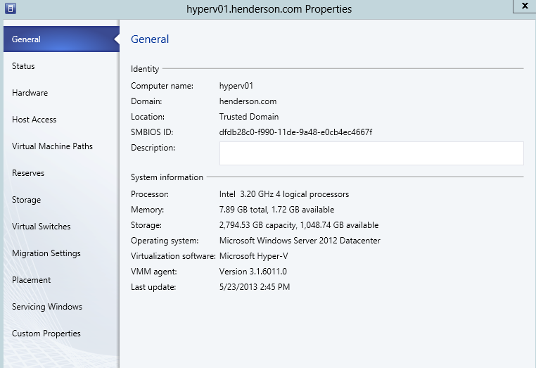 Typical Server Config